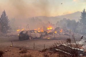 Evacuations Ordered As Ross Fire Spreads Across Palo Pinto County