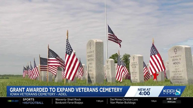 Federal Grant Boosts Expansion Of Iowa Veterans Cemetery In Adel