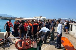 Ferry Capsizes Off Kyrenia Cyprus Leaving Eight Dead And Nearly 20 Missing