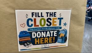 Fill The Closet School Donations