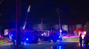 Fire At Bituminous Materials On Raccoon Street Prompted Quick Response No Injuri