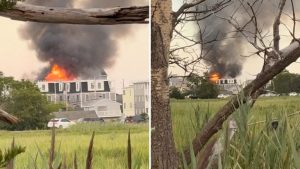 Fire Breaks Out In Salisbury Ma