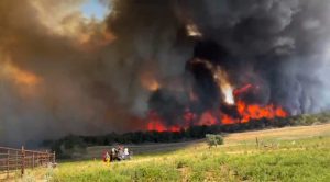 Fire Warning Issued For Binger And Lookeba As Wildfire Spreads Southwest