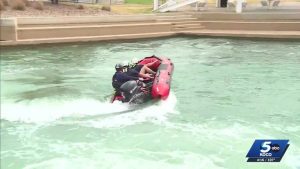 First Responders Gather In Oklahoma City For Swiftwater Rescue Training At River