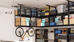 Fleximounts 2 Tier Overhead Garage Storage Rack Now Under 200