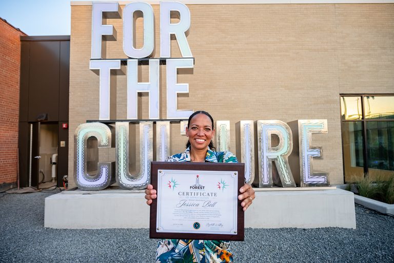 Forest Forward Unveils For The Culture Art Installation In South Dallas