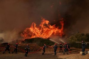 Greece Faces Fiscal Risk From Wildfires Heatwaves
