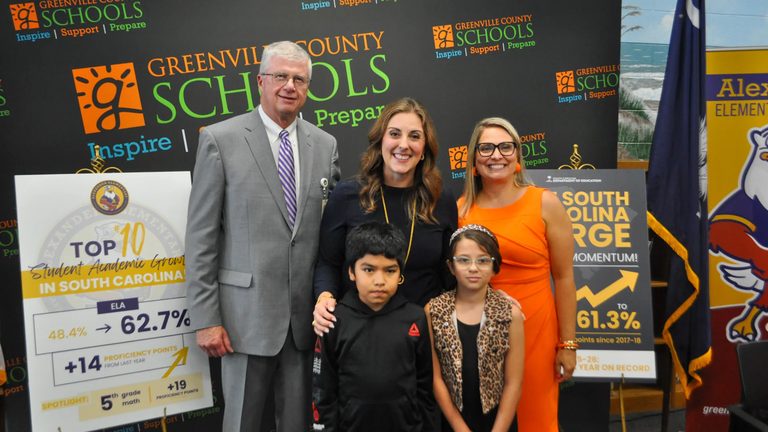 Greenville S Alexander Elementary Sees Significant Academic Progress