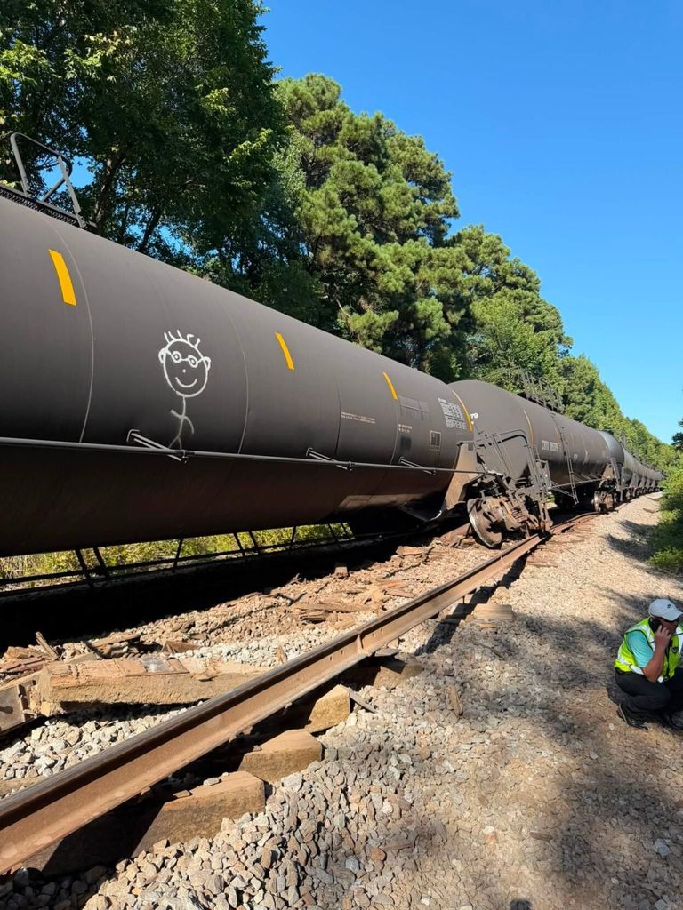 Harrison County Train Derailment Forces Closure Of Fm 2199