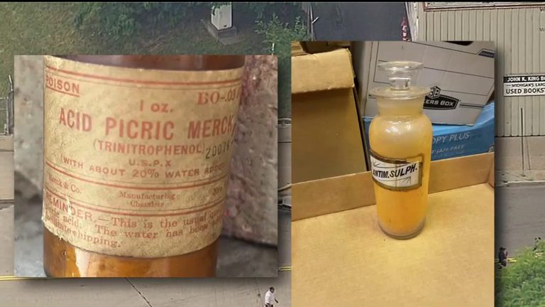 Hazardous Picric Acid Found In Detroit Used Book Store Prompts Hazmat Response