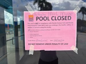 Hialeah Water Park Closed