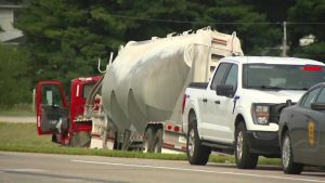 Highway 163 Blocked In Pleasant Hill