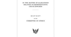 House To Vote On Ethics Censure Of Rep Edwards