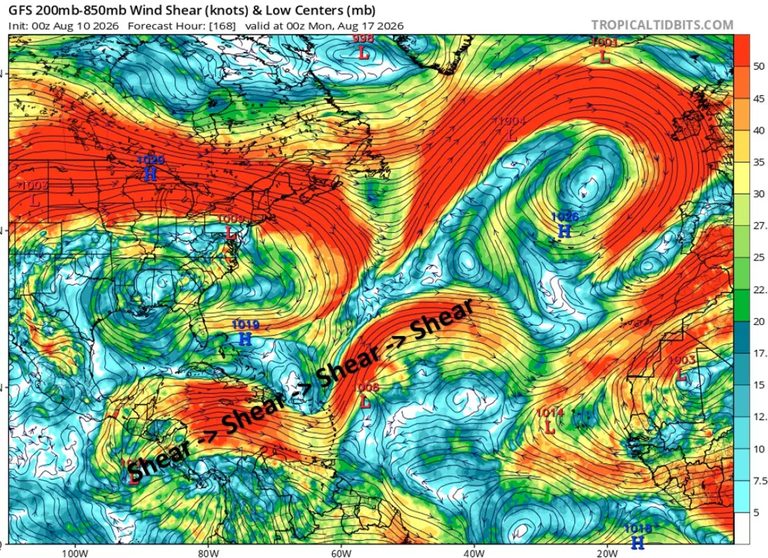 Hurricane Center Tracks 3 Disturbances