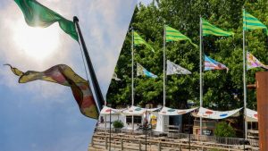 Immigrant Stories Fly On Flags At Philadelphia S Spruce Street Harbor Park