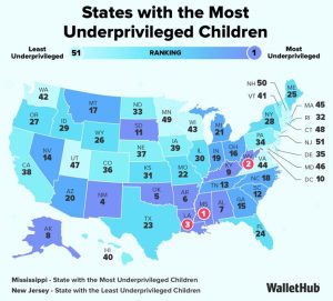 Indiana Ranks 19Th In Child Hardship
