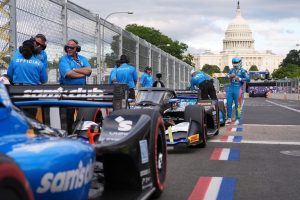 Indycar Drivers Tackle Bumpy New Washington Street Circuit Ahead Of Freedom 250