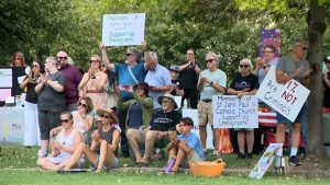 Interfaith Vigil In Jeffersonville Protests Local Ice Detention Agreement