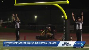 Iowa High Schools Confront Referee Shortage Ahead Of 2026 Football Season