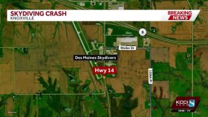 Iowa Skydiver Critically Injured After Crash Near Highway 14 In Marion County