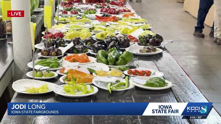 Iowa State Fair Food Contests Showcase Farmers Top Produce