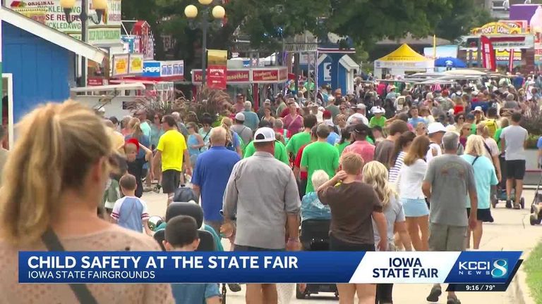 Iowa State Fair Police Share Tips To Keep Children Safe In Crowds