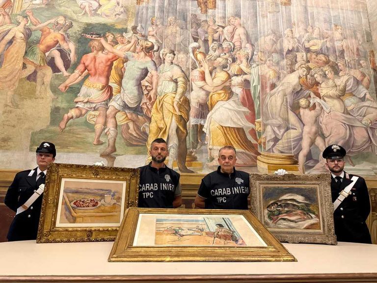 Italian Police Recover Stolen Art