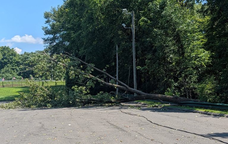 Iwo Jima Memorial Closed Due To Storm Damage