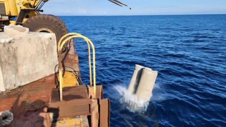 Jacksonville Fishing Club Installs New Artificial Reef Off Mayport Jetties