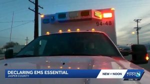 Jasper County Board Moves To Make Ems An Essential Service