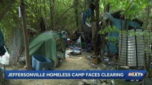 Jeffersonville Homeless Encampment Faces Clearing