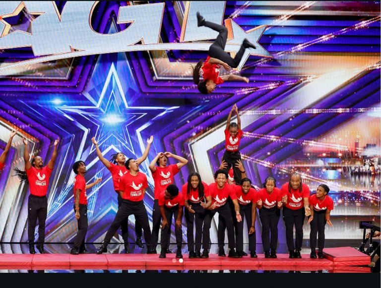 Jesse White Tumbling Team Returns To Agt Live Quarterfinals Chicago Roots Highli