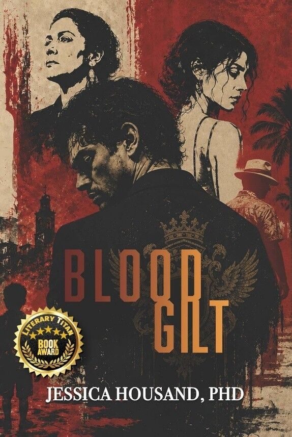 Jessica Housand S Crime Novel Blood Gilt Wins Literary Titan Book Award