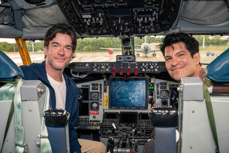 John Mulaney Tours Tinker Air Force Base During Oklahoma City Stop