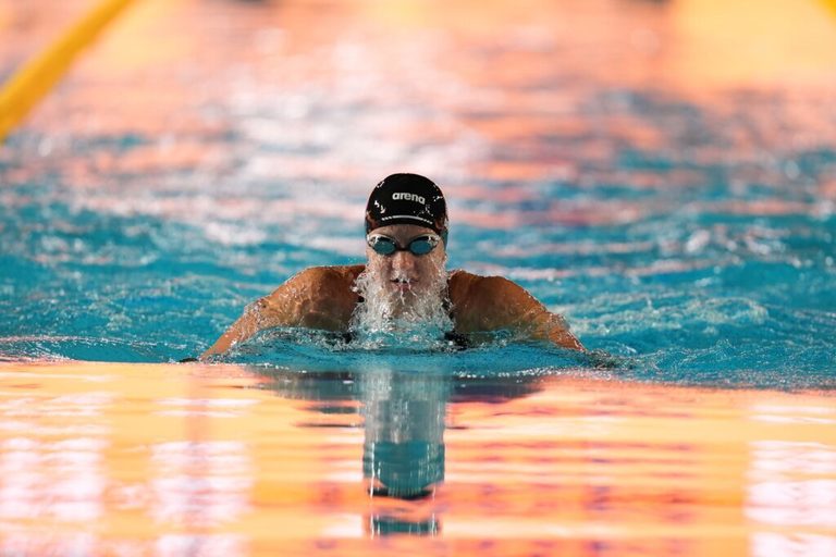Kate Douglass Sets World Record