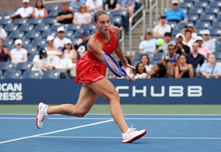 Kostyuk Advances To Us Open Second Round After Defeating Hunter