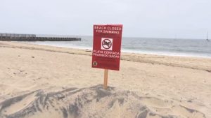 La County Beaches Under Warning