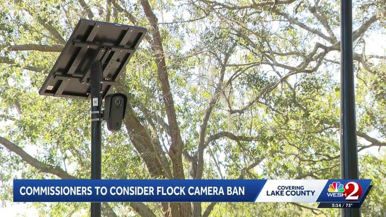 Lake County Commissioners To Consider Ban On License Plate Reader Cameras
