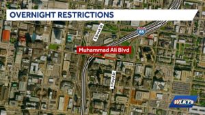 Lane Closures In Downtown Louisville