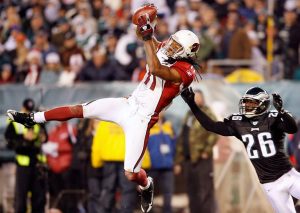 Larry Fitzgerald Enters Hall Of Fame