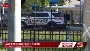 Law Enforcement Vehicles Surround Dr Phillips Elementary In Orlando
