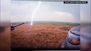 Lightning Narrowly Misses Troopers