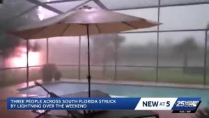 Lightning Strikes Kill Mother And Daughter In Broward Teen Injured In Boynton Be