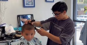 Local Barbers Give Free Haircuts To Kids