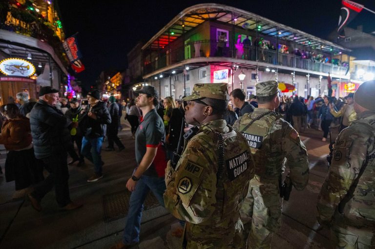 Louisian A National Guard Wraps Up Eight Month French Quarter Patrol