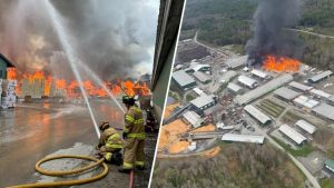 Maine Lumber Mill Explosion