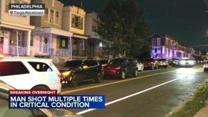 Man Critically Injured After Multiple Gunshots In Philadelphia S Tioga Nicetown