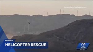 Man Rescued After 30 Foot Fall At Mount Cristo Rey