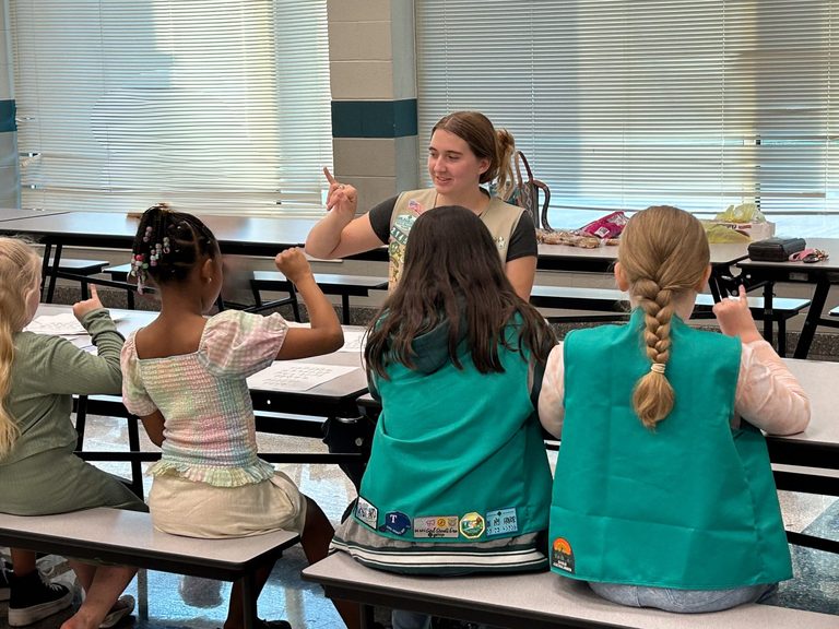Mansfield Girl Scout Earns Gold Award For Teaching Asl To Peers