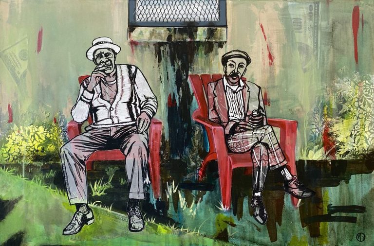Marilyn Gates Davis Art Show Highlights Changing Bethesda Neighborhoods
